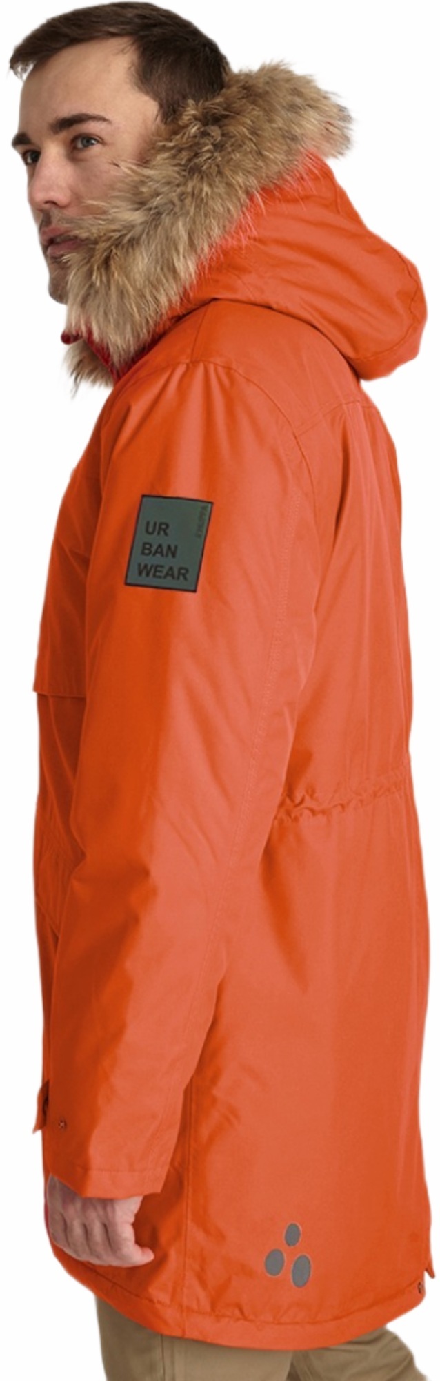 Пальто зимнее мужское Huppa Term David 1 12278120-90022 2XL оранжевый фото 3