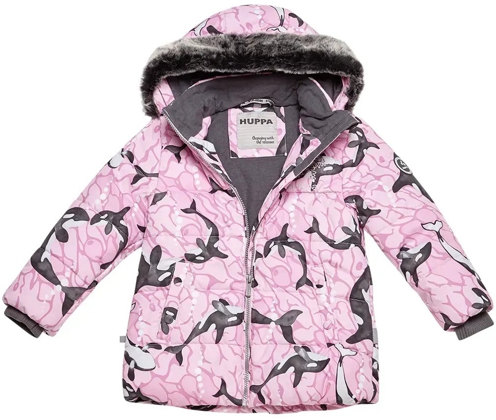 Куртка зимняя для девочек Huppa Term Melinda 18220030-13303 80 см cветло-розовый фото 