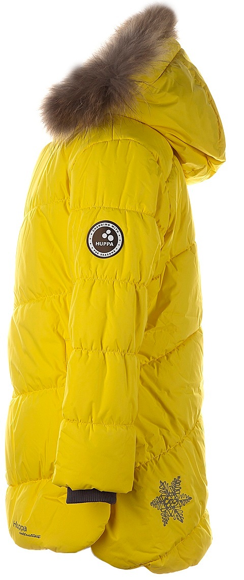 Куртка зимова для дівчаток Huppa Term Rosa 1 17910130-70002 128 см жовтийфото3