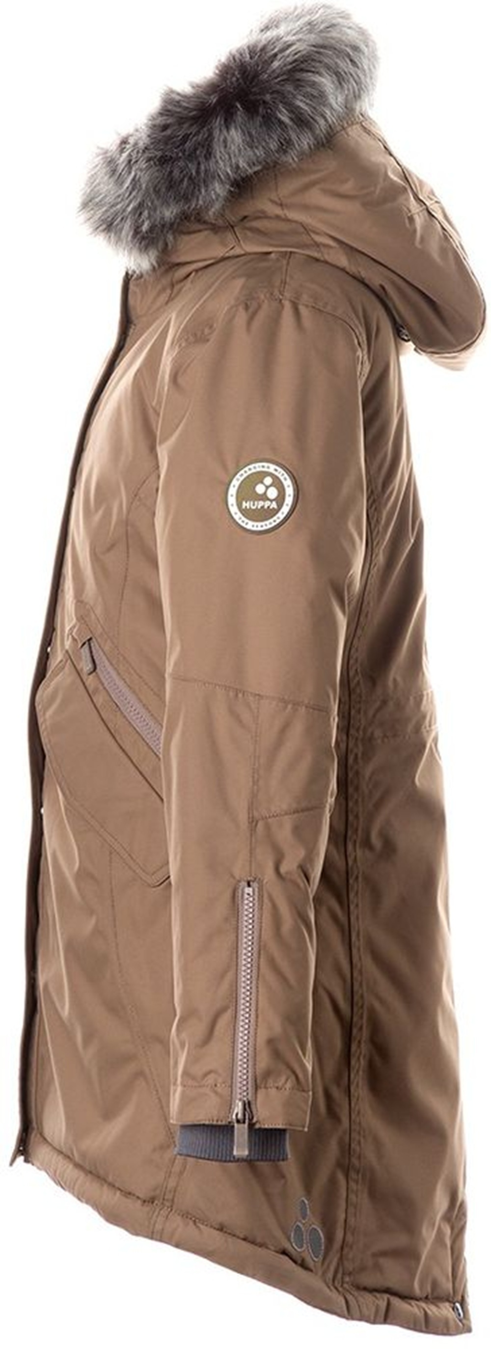 Пальто зимове підліткове Huppa Term Vivian 12490020-70031 140 см коричневефото3