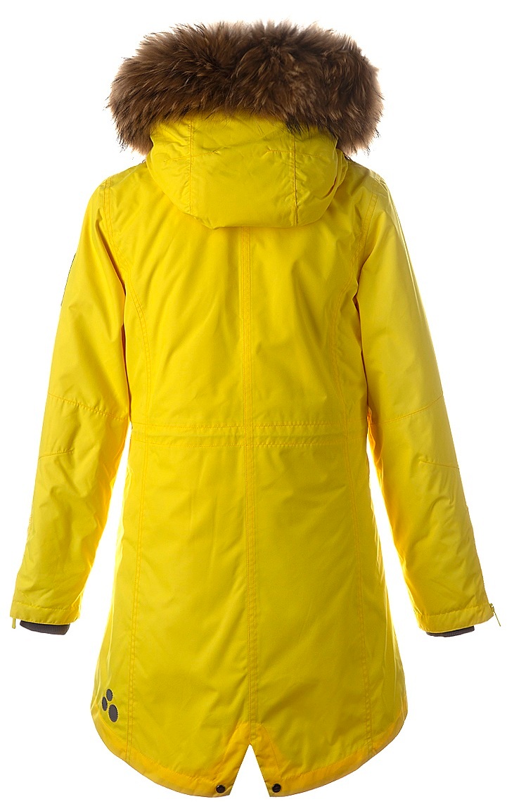 Парка зимова з хутром жіноча Huppa Term Vivian 1 12498120-70002 2XL жовтийфото2