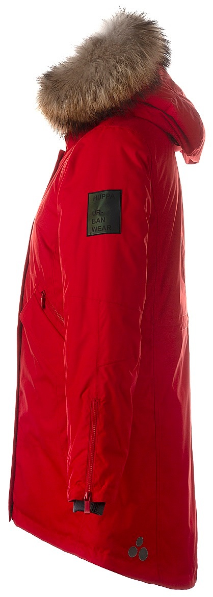 Парка зимова з хутром жіноча Huppa Term Vivian 1 12498120-70004 3XL см червонийфото3