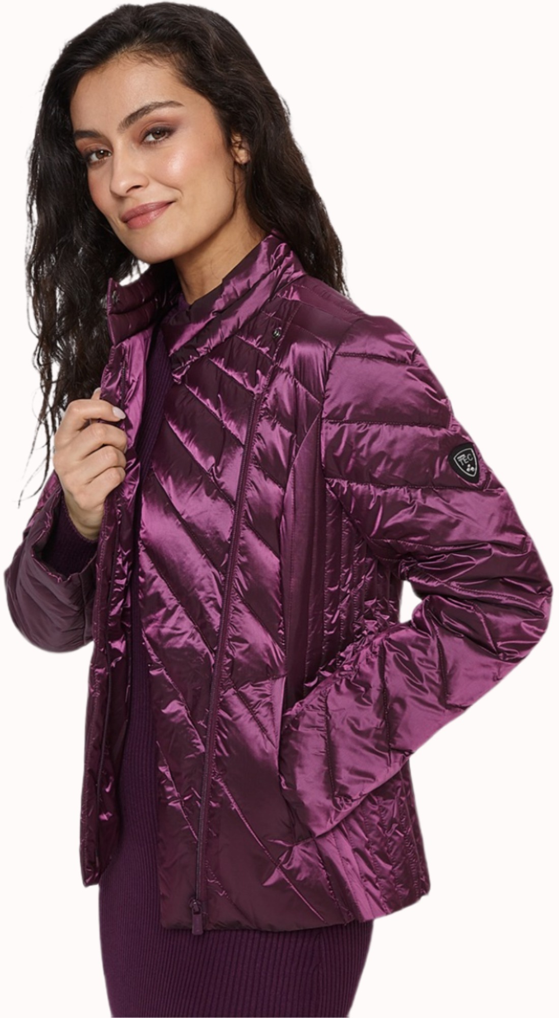 Куртка зимова жіноча Huppa Agnessa 18478017-90034 L бордовийфото3