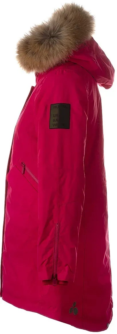 Парка зимняя с мехом женская Huppa Term Vivian 1 12498120-00063 M фуксия фото 