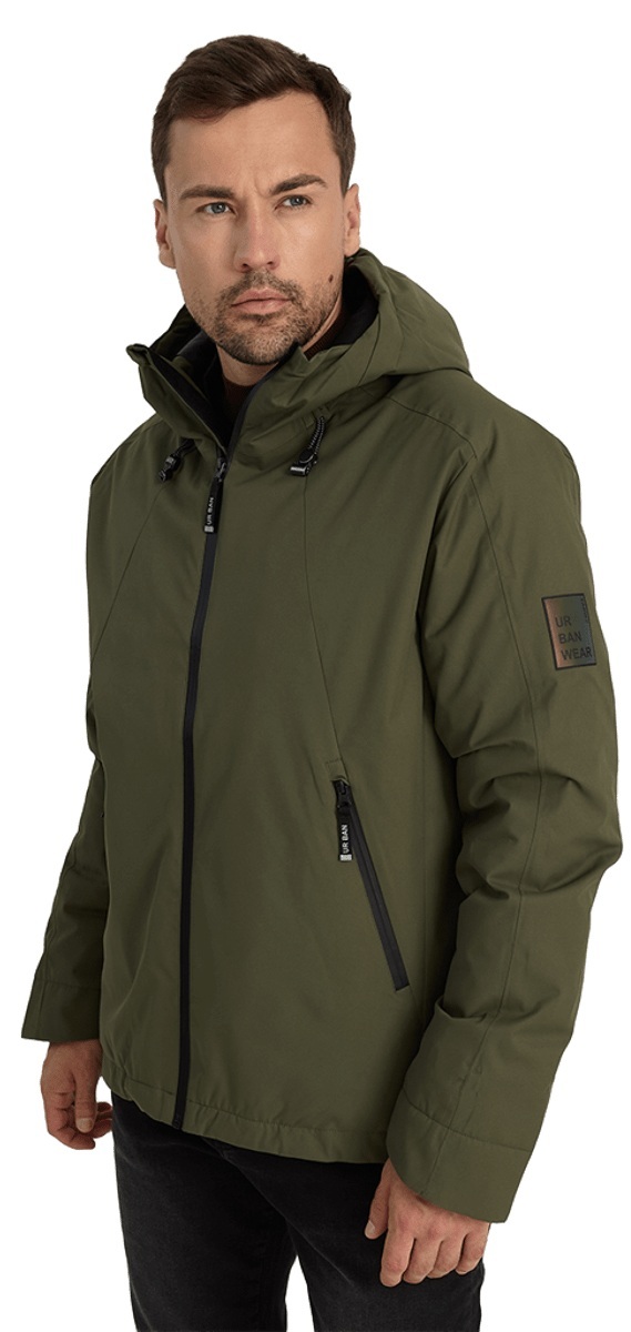 Куртка зимняя мужская Huppa Heikki 18488027-10057 S темно-зеленый фото 3