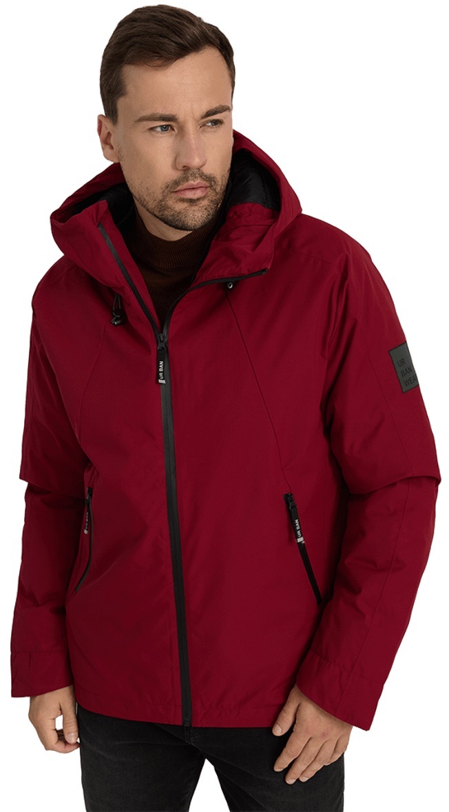 Куртка зимняя мужская Huppa Heikki 18488027-10084 XL темно-красный фото 