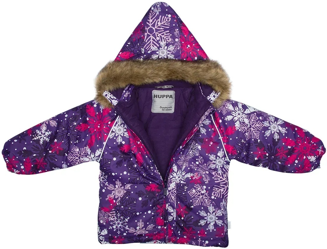 Куртка зимова для дівчинки Huppa Term Virgo 17210030-14353 80 см бузковийфото4