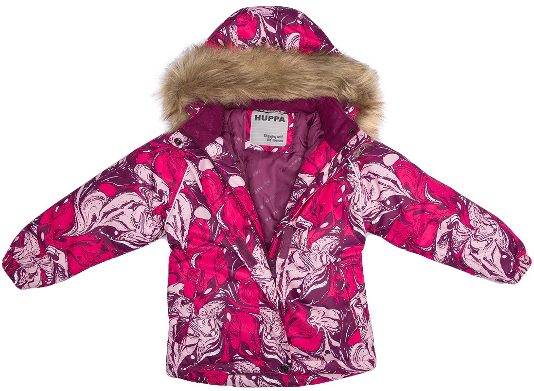 Куртка зимняя для девочек Huppa Term Alondra 18420030-11363 122 см фуксия фото 4