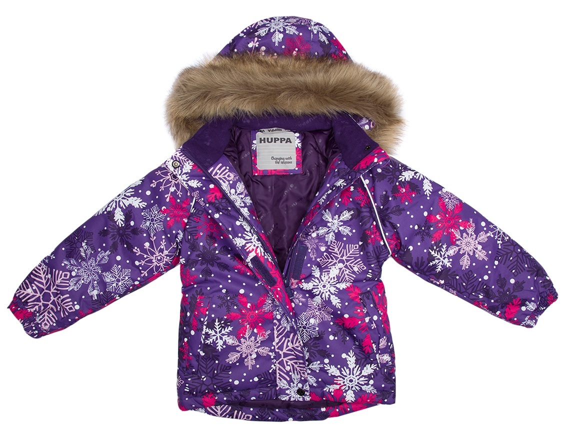Куртка зимняя для девочек Huppa Term Alondra 18420030-14353 92 см лилoвый фото 4