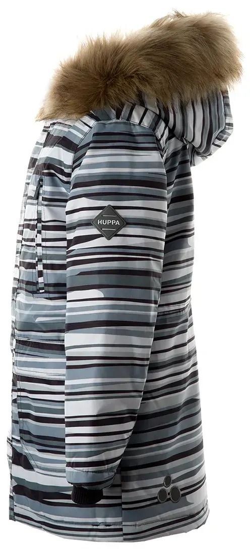Парка зимняя для мальчика Huppa Roman 12380030-22048 128 серая фото 3