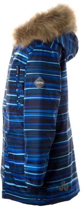 Парка зимня для хлопчика Huppa Roman 12380030-22086 128 темно-синя з принтомфото3
