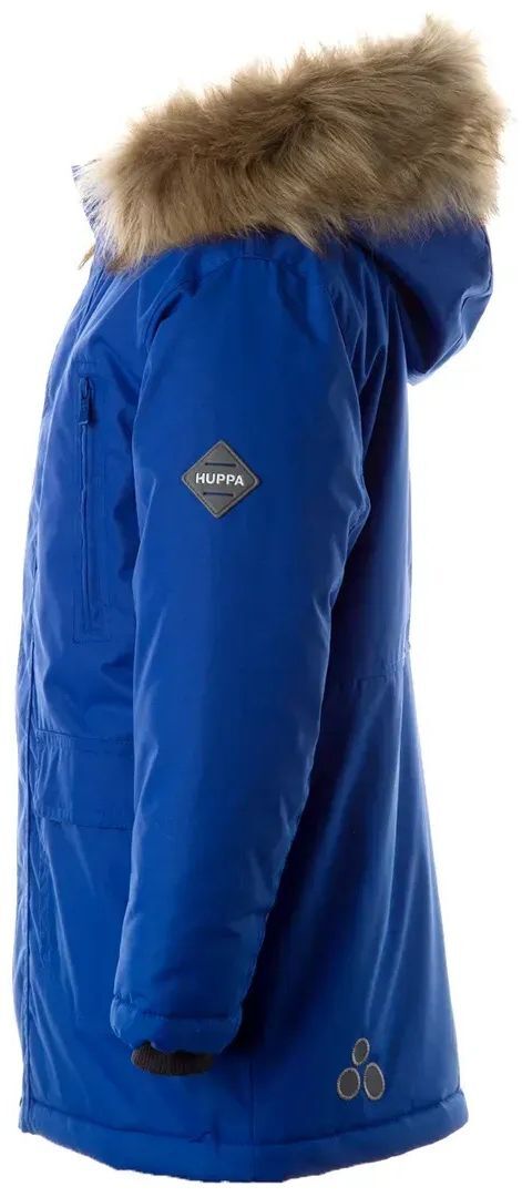 Парка зимняя для мальчика Huppa Roman 12380030-70035 116 синяя фото 3