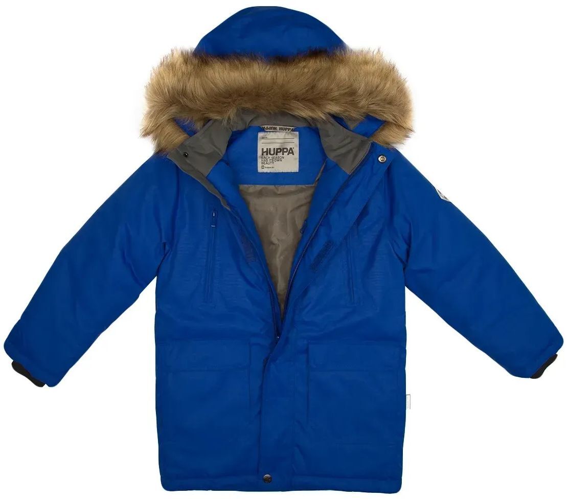 Парка зимня для хлопчика Huppa Roman 12380030-70035 122 синяфото4