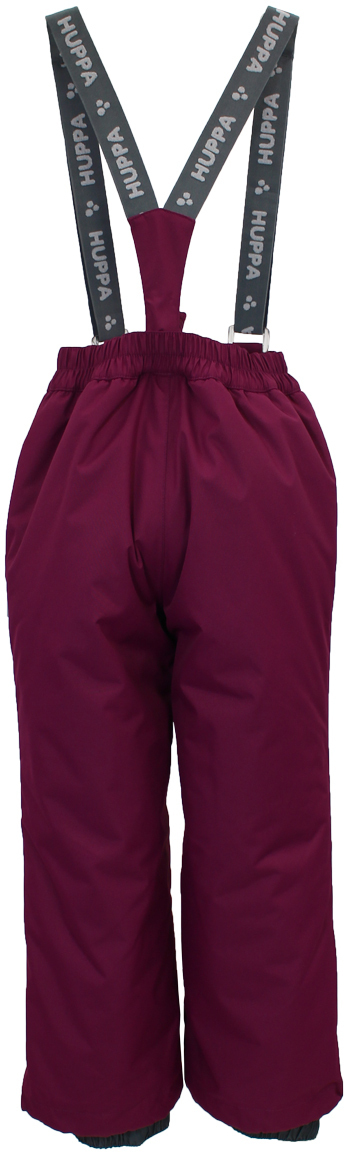 Штаны детские Huppa Freja 21700010-80034 128 бордовые фото 