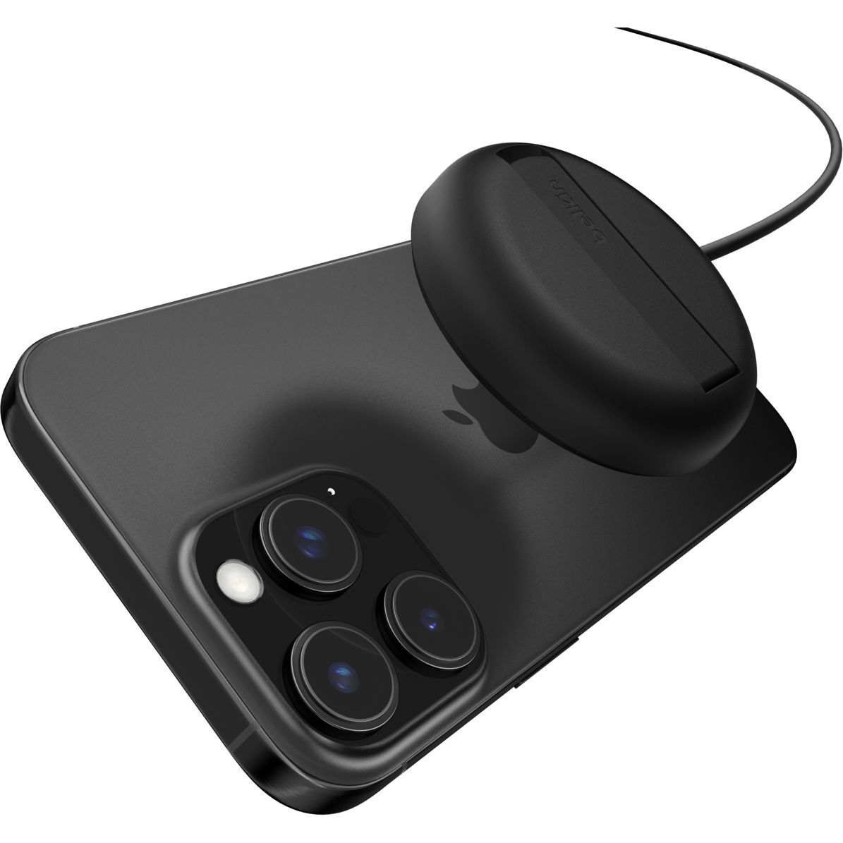 Зарядний пристрій бездротовий Belkin UltraCharge Magnetic Kickstand 15Вт, чорнийфото10