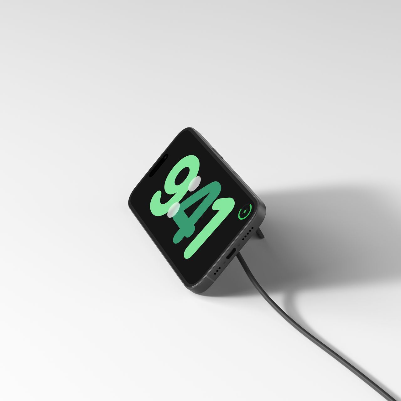 Зарядний пристрій бездротовий Belkin UltraCharge Magnetic Kickstand 15Вт, чорнийфото16