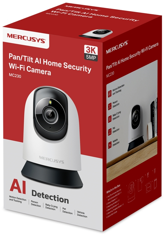 IP-Камера MERCUSYS MMC230 5MP N300 (MC230)фото9