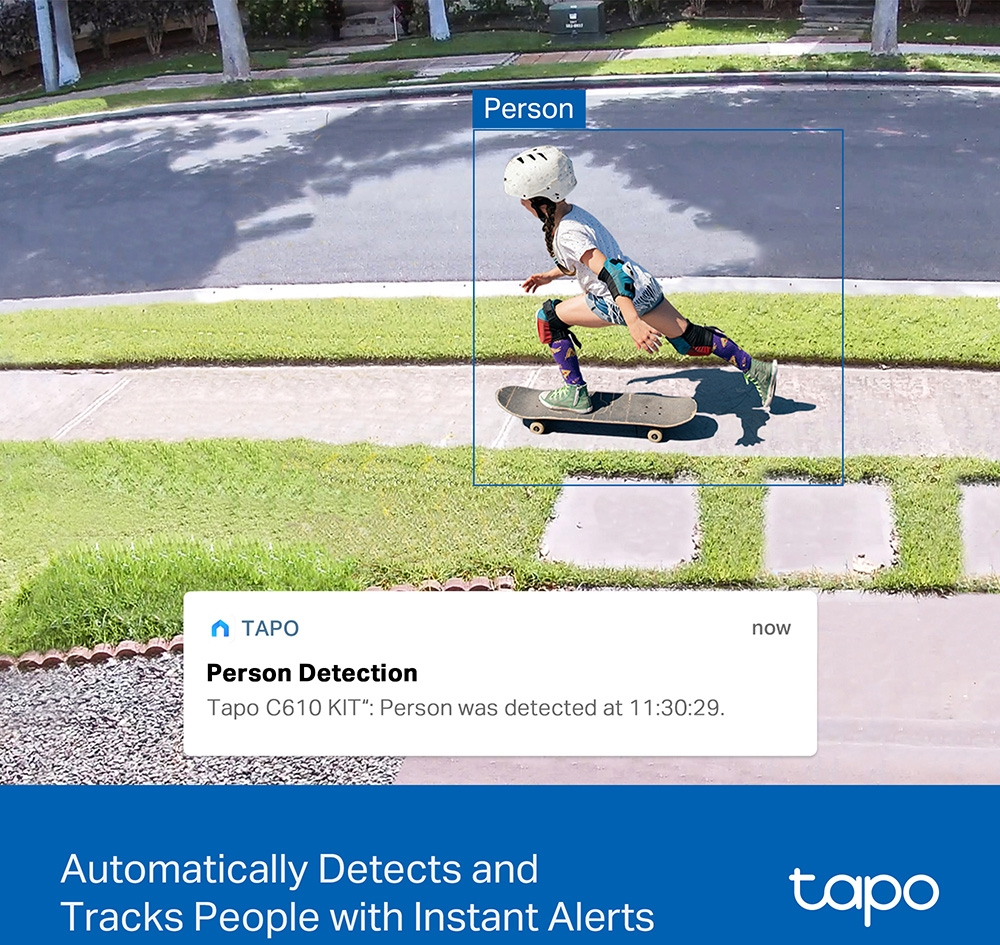 Комплект умной безпроводной камеры TP-LINK TAPO C610 KIT 2K QHD и солнечной панели (TAPO-C610KIT) фото 10