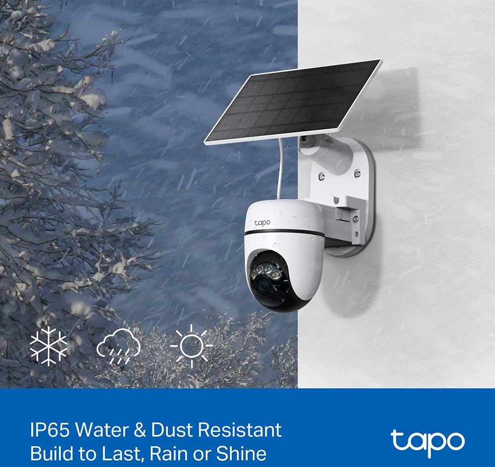 Комплект умной безпроводной камеры TP-LINK TAPO C610 KIT 2K QHD и солнечной панели (TAPO-C610KIT) фото 12