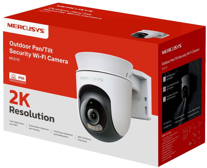 IP-Камера MERCUSYS MC510 3MP N300 (MC510)фото