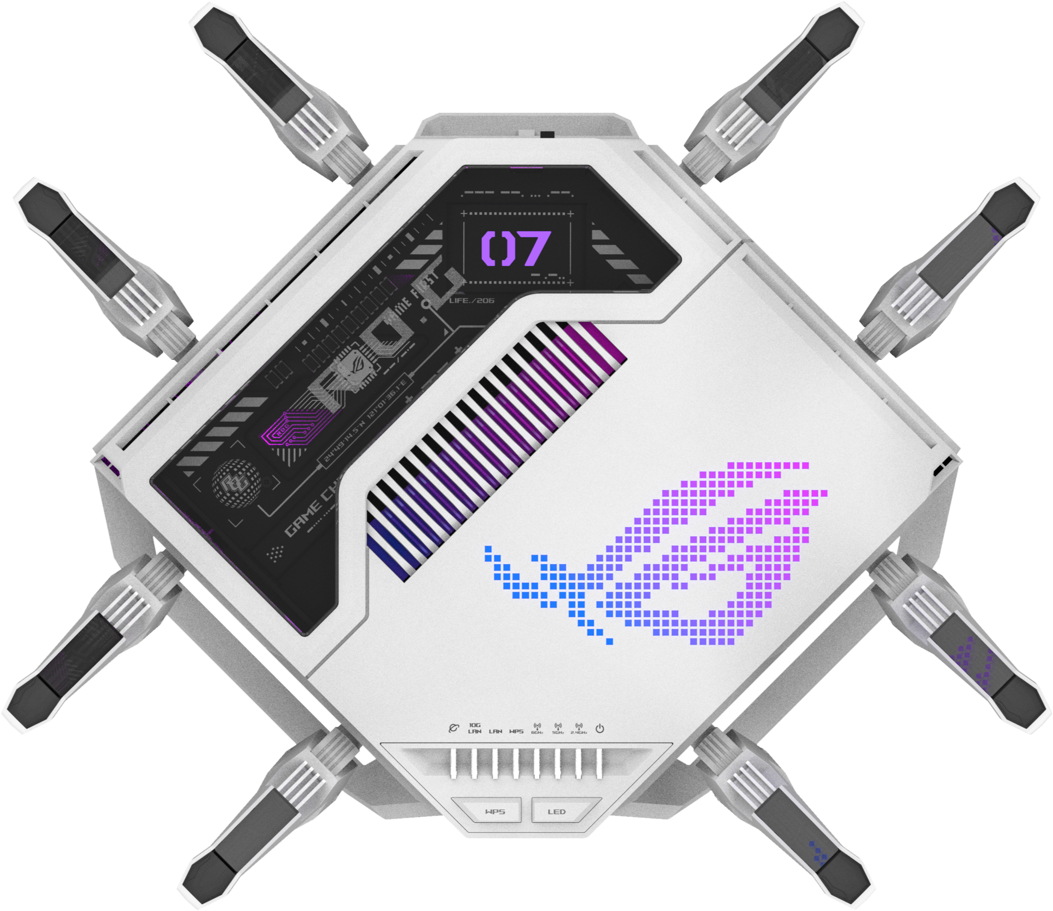 Маршрутизатор ASUS GT-BE19000AI BE-19000 (90IG09S0-MO9A0V) фото 5