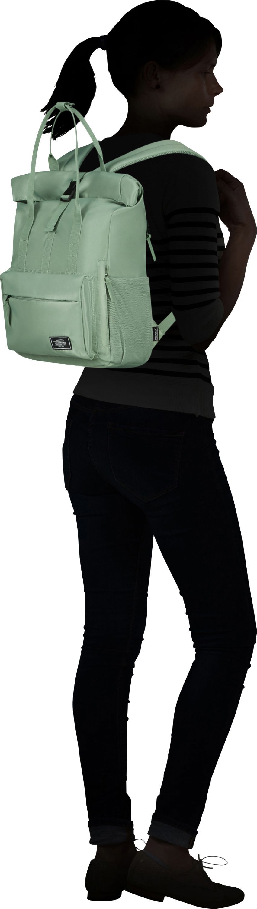 Женский рюкзак для ноутбука 15.6" American Tourister Urban Groove UG25 Green (24G*54057) фото 6