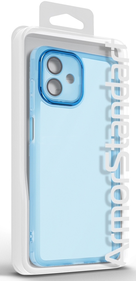 Чохол ArmorStandart Shade для Samsung A07 4G Blue (ARM87071)фото3