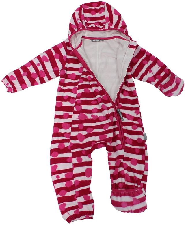 Комбінезон демісезонний для дівчат Huppa Dandy 3305BASE-63363 74 см фуксіяфото3