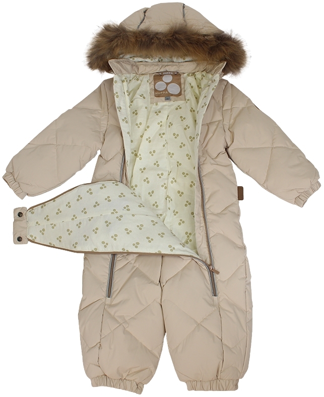 Комбінезон зимовий дитячий Huppa Beata 1 31930155-70061 68 см світло-бежевийфото4