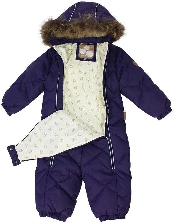 Комбінезон зимовий для дівчат Huppa Beata 1 31930155-70073 68 см темно-бузковийфото4