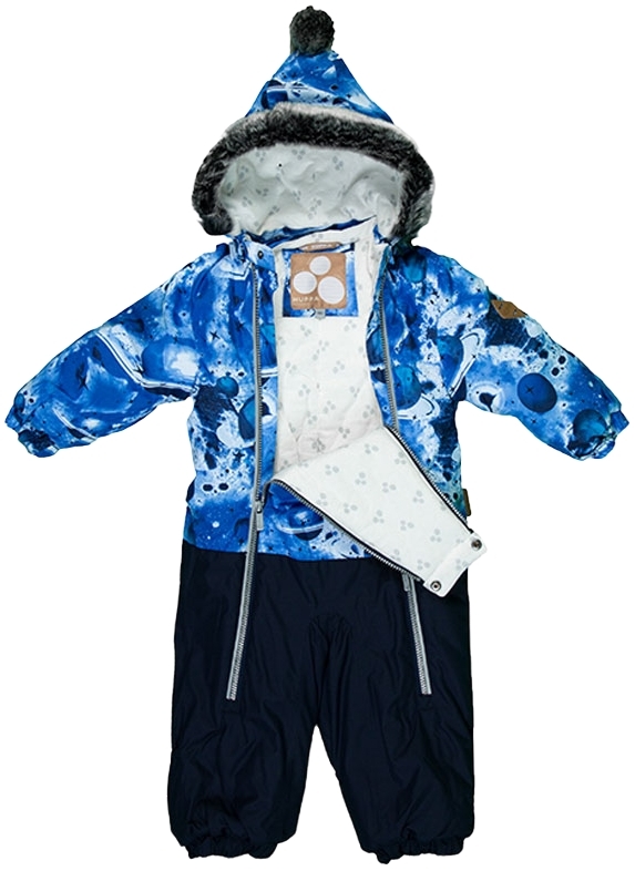 Комбинезон зимний для мальчика Huppa Term Devon 2 36160230-82735 80 см синий фото 4