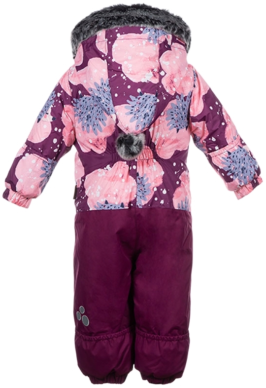 Комбинезон зимний для девочек Huppa Term Devon 2 36160230-83234 80 см бордовый фото 2