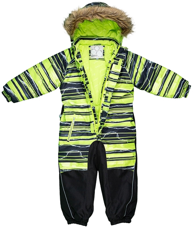 Комбінезон зимовий для хлопчика Huppa Term Fenno 36240030-82647 128 см лаймовийфото4