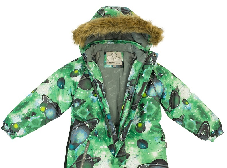 Комбінезон зимовий для хлопчика Huppa Term Fenno 36240030-82707 122 см зеленийфото4
