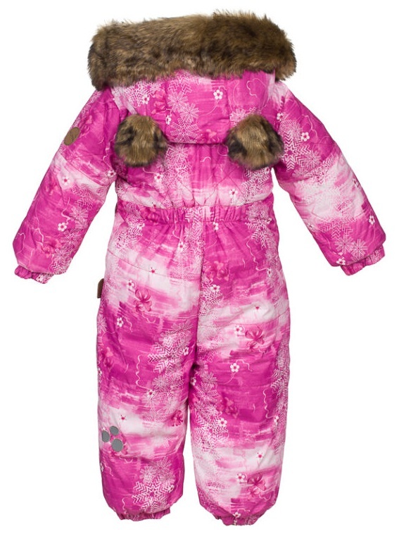 Комбінезон зимовий для дівчат Huppa Term Lotus 36260030-71363 68 см фуксіяфото3