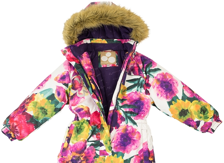 Комбінезон зимовий для дівчат Huppa Term Chloe 1 36190130-81720 128 см білийфото4