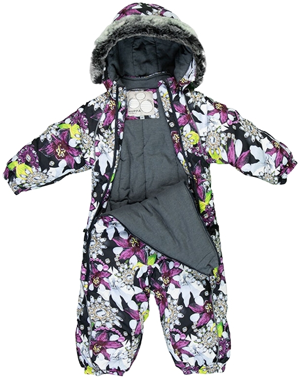 Комбинезон зимний для девочек Huppa Term Orion 36300030-81509 92 см черный фото 4