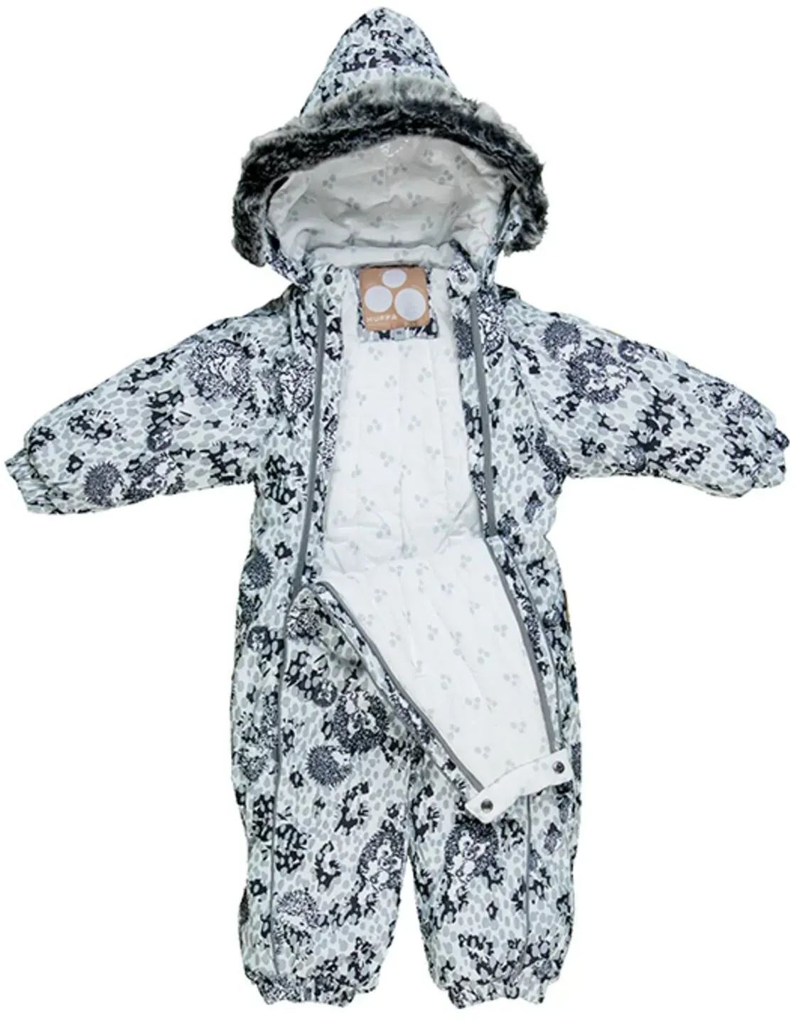 Комбінезон зимовий для хлопчика Huppa Term Reggie 1 36020130-83148 92 см сірийфото4