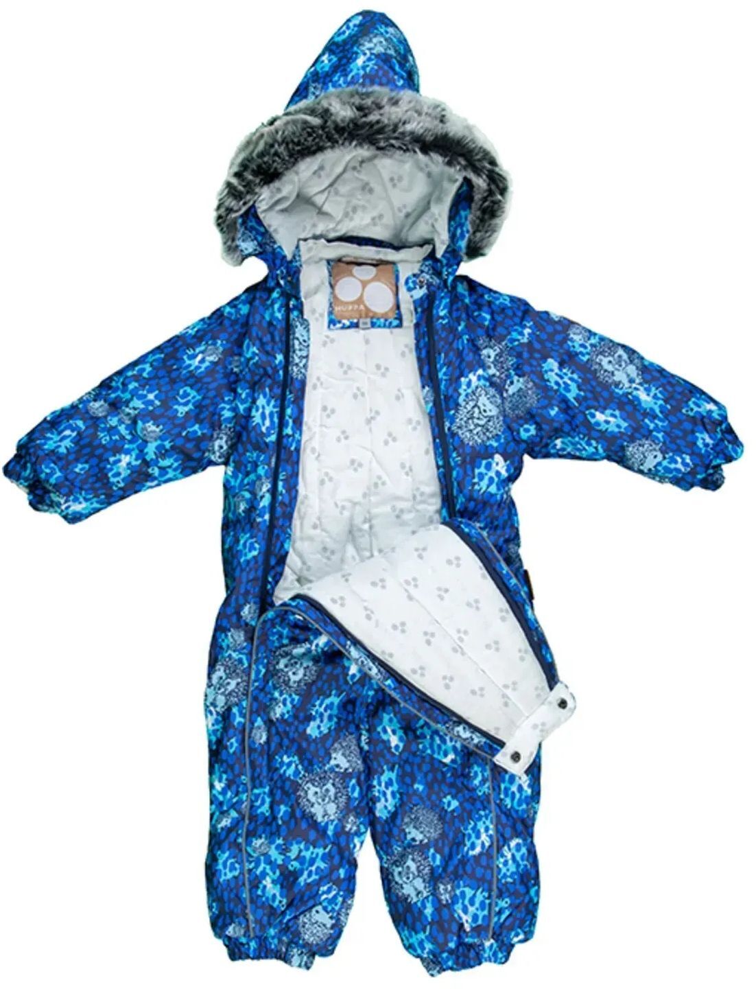 Комбінезон зимовий для хлопчика Huppa Term Reggie 1 36020130-83186 74 см темно-синійфото4