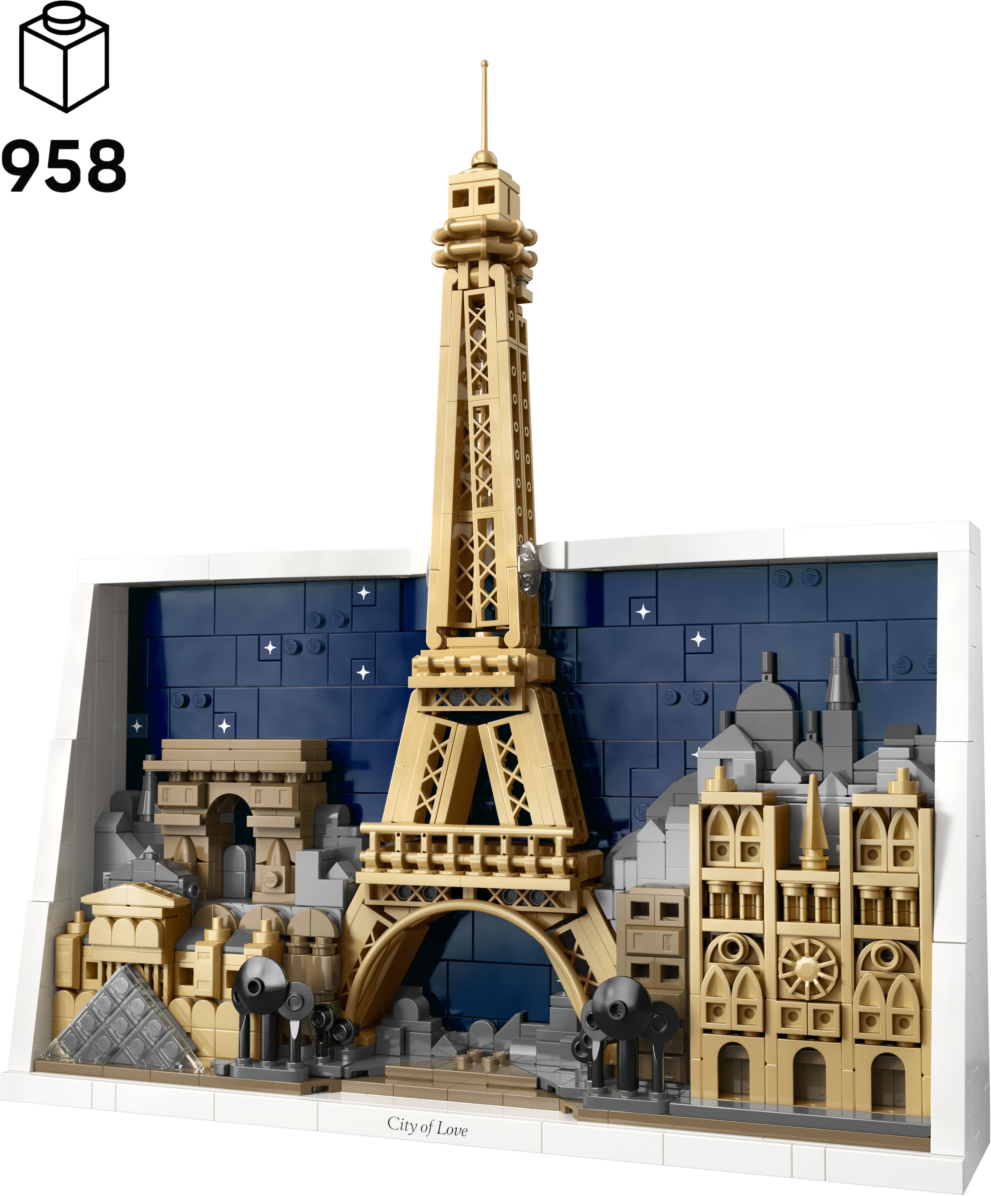 LEGO 21064 Architecture Париж - місто коханняфото2