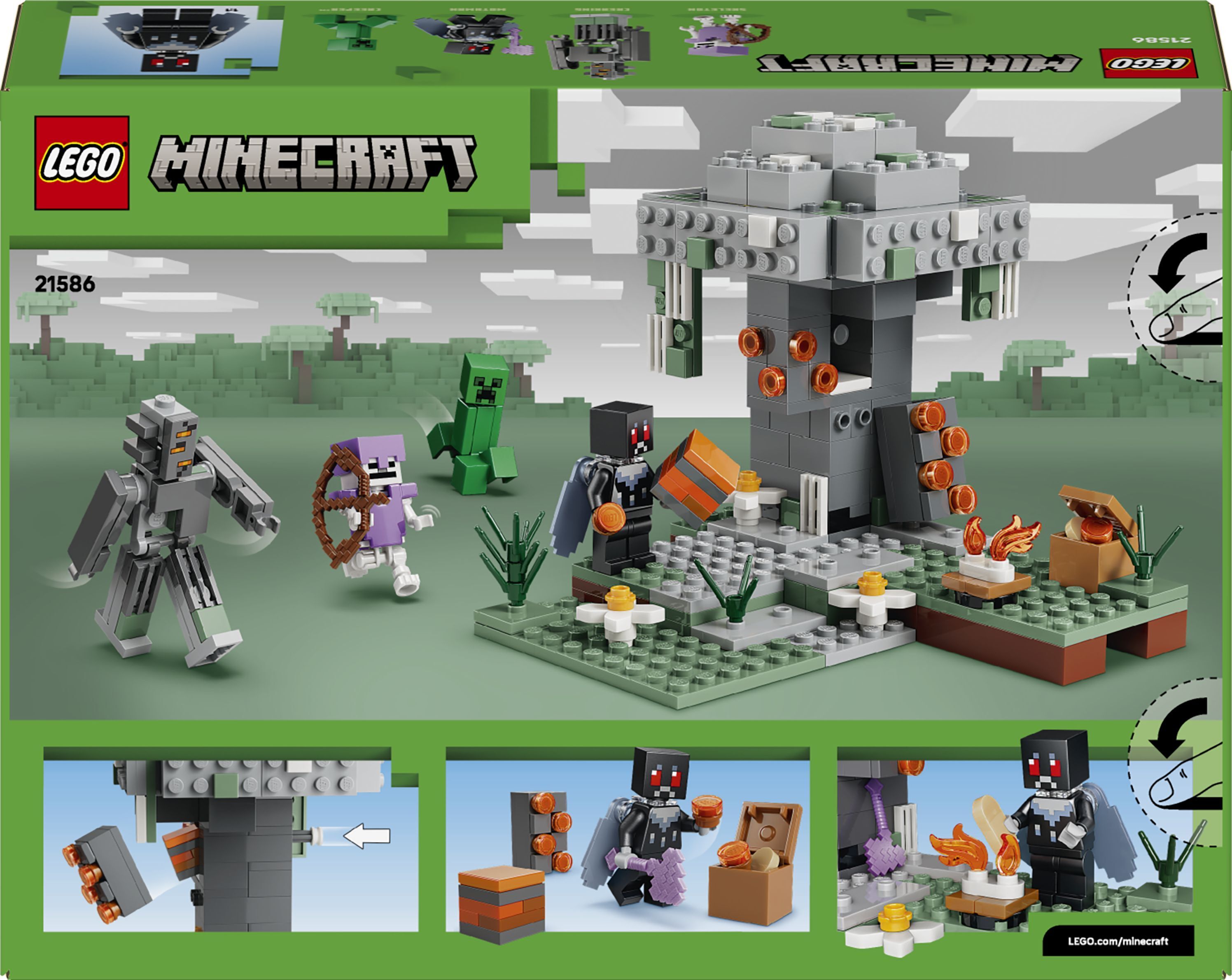 LEGO 21586 Minecraft Бледный сад фото 15