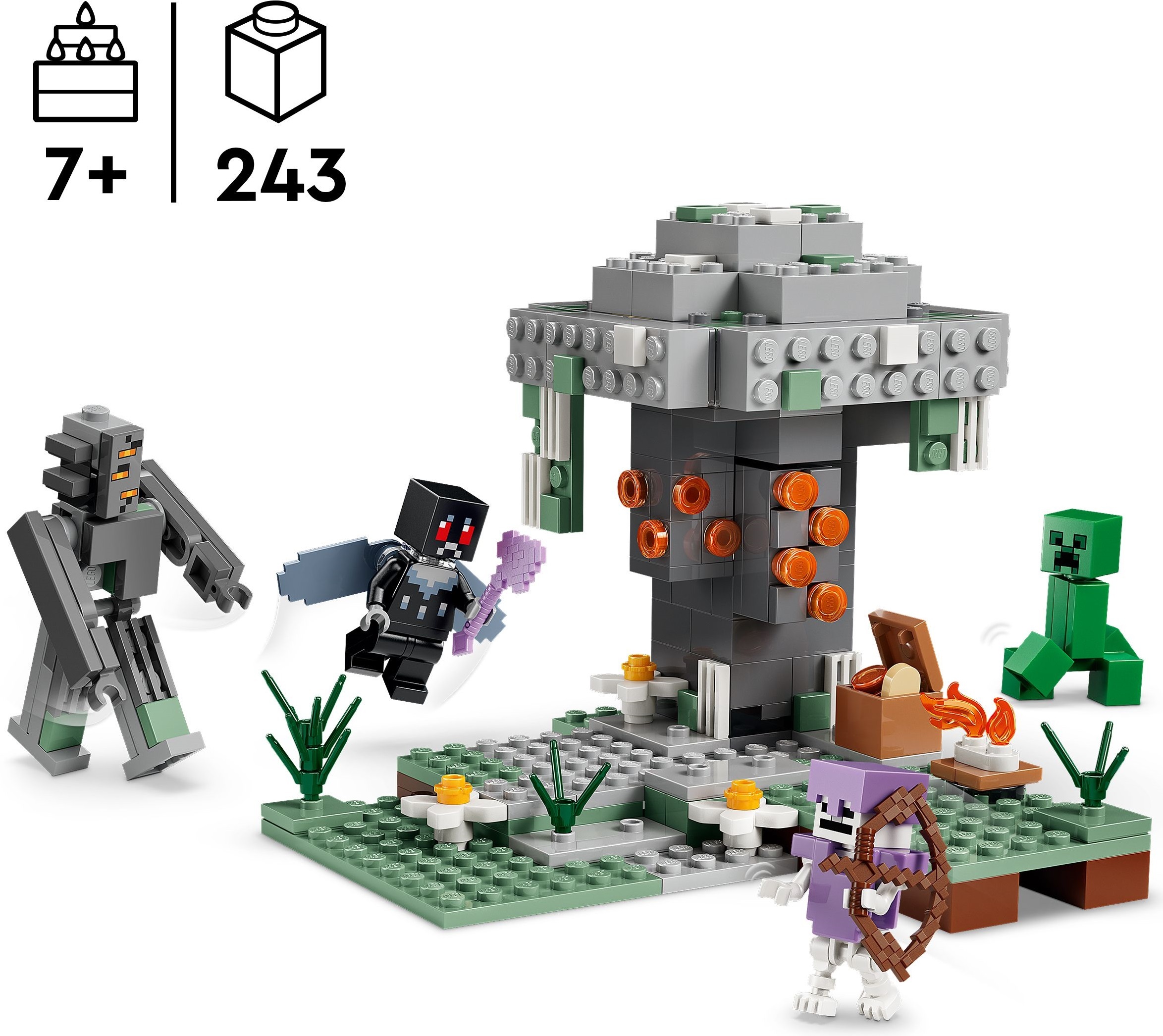 LEGO 21586 Minecraft Бледный сад фото 2