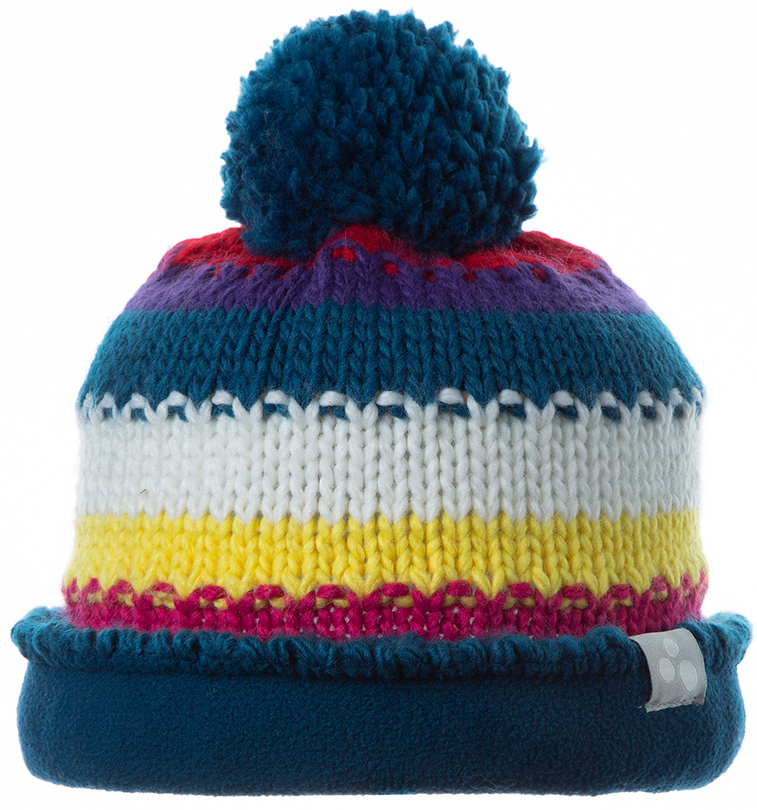 Шапка в’язана зимова дитяча Huppa Pat 94210000-80066 S бірюзово-зеленийфото3