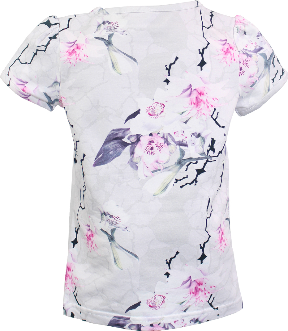 Футболка для дівчинки Huppa Jadena 73010000-94320 116 см білийфото2