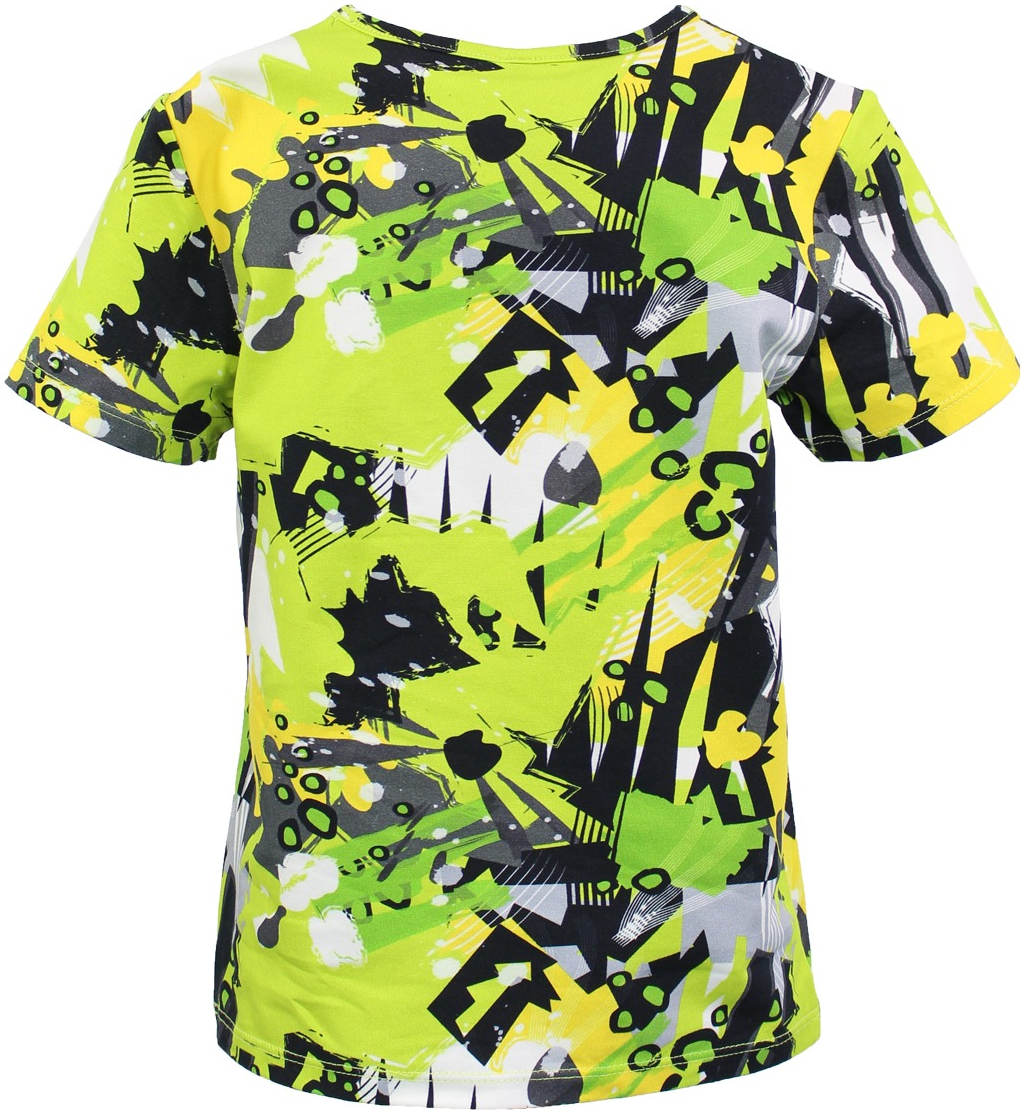 Футболка для хлопчика Huppa Jeidel 73000000-95047 122 см лаймовийфото2