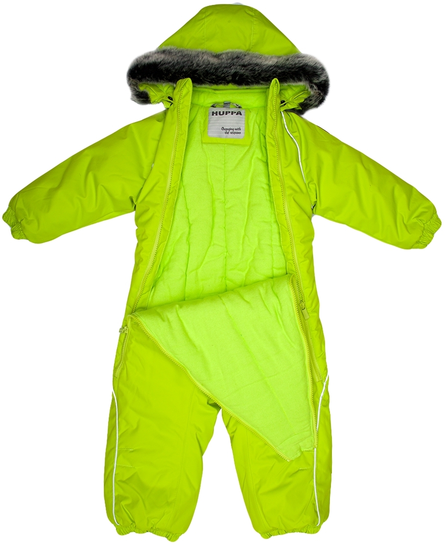 Комбінезон зимовий для дівчат Huppa Term Orion 36300030-00047 68 см лаймовийфото4