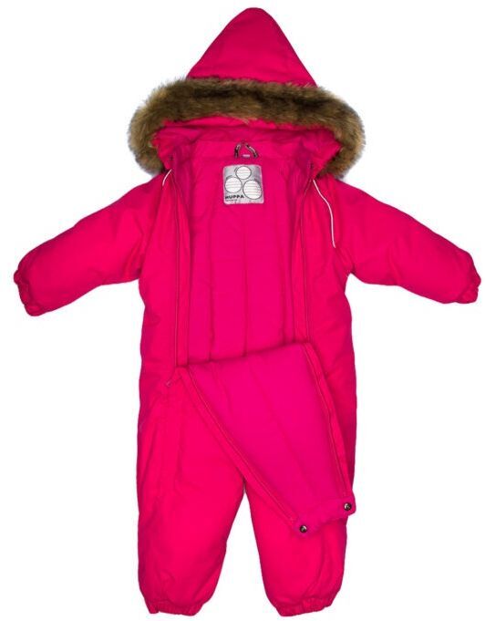 Комбінезон зимовий для дівчат Huppa Term Keira 31920030-00063 62 см фуксіяфото4