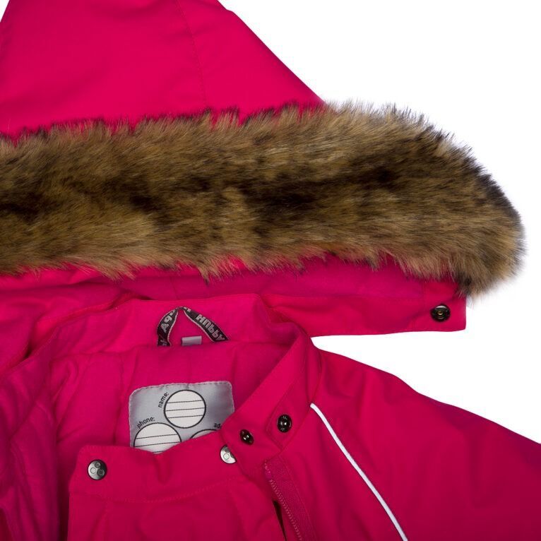 Комбінезон зимовий для дівчат Huppa Term Keira 31920030-00063 62 см фуксіяфото5