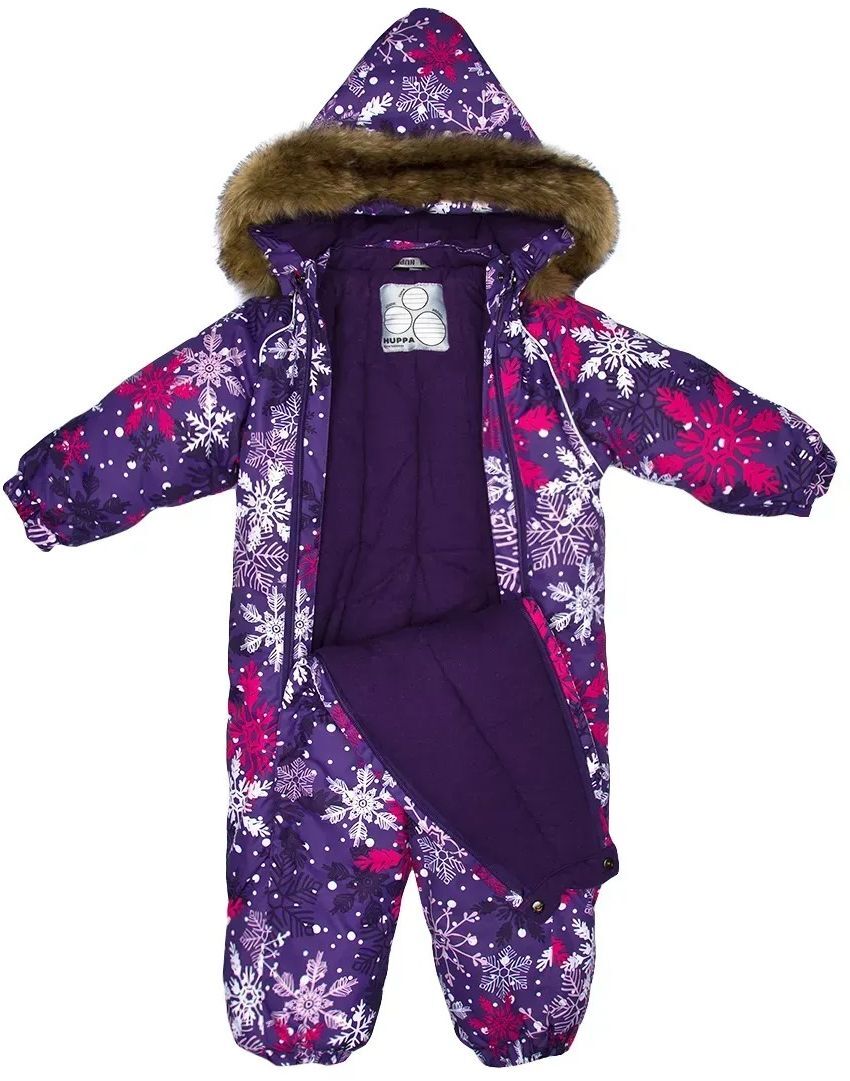 Комбінезон зимовий для дівчат Huppa Term Keira 31920030-14353 74 см бузковийфото4