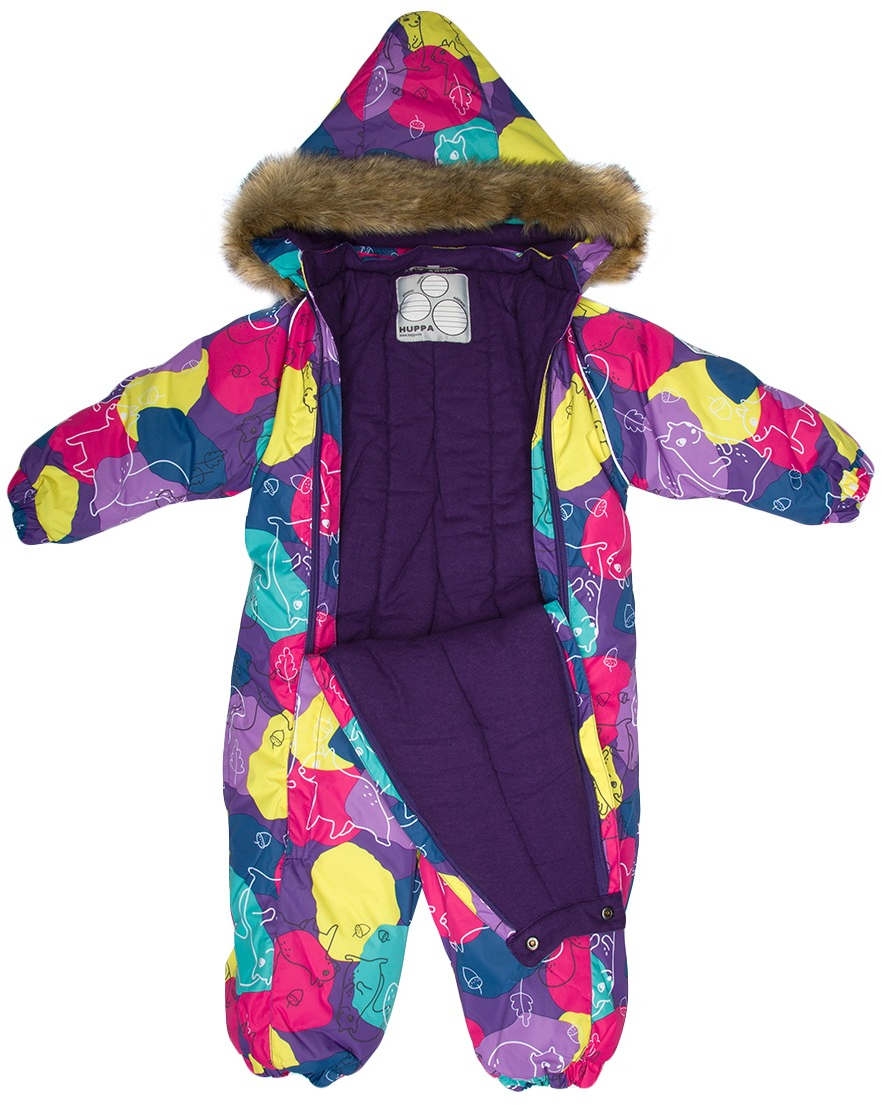Комбінезон зимовий дитячий Huppa Term Keira 31920030-14753 74 см бузковийфото4